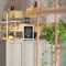 Flash Furniture Rustic Blue Magnetic Tabletop/Hanging Chalkboard HFKHD-GDIS-CRE8-422315-GG - alternate 5